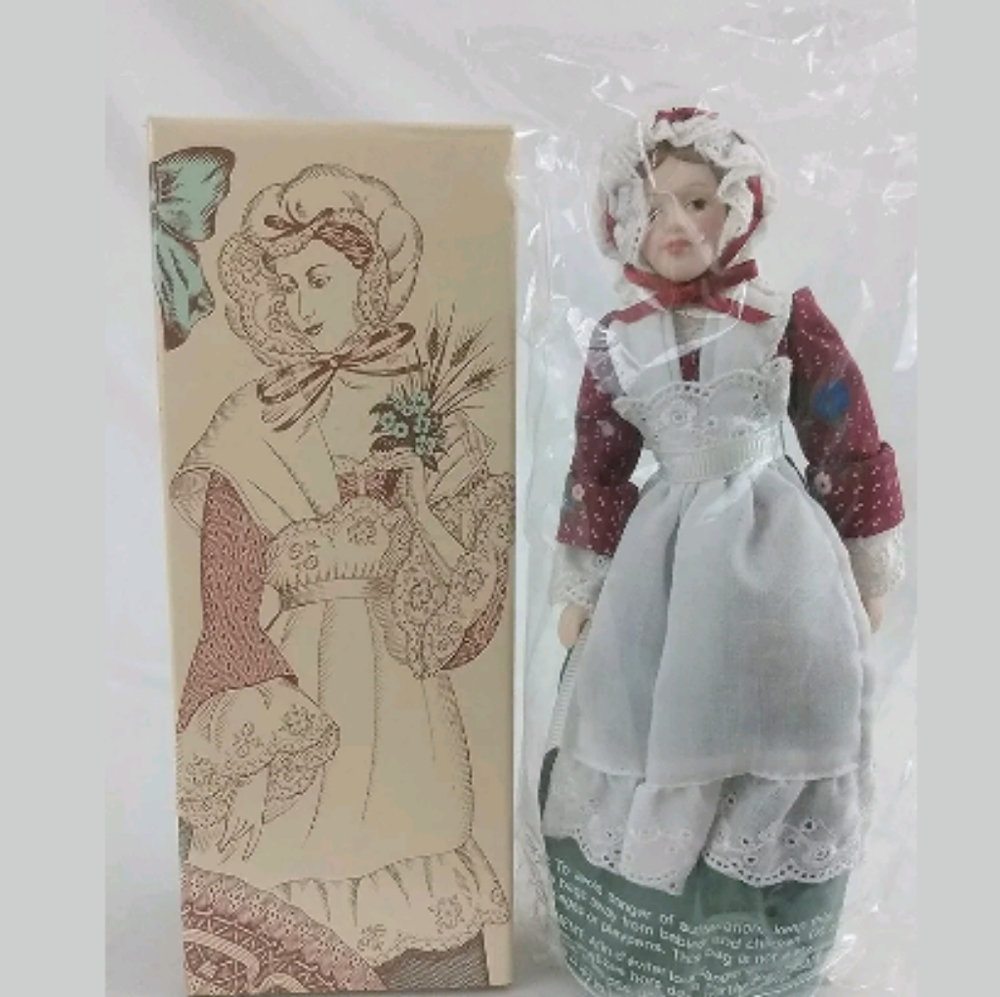 Avon Bygone Days Fashion Doll Early Settler doll
